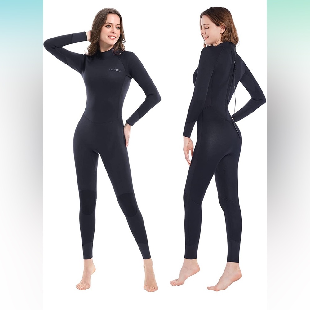 Cold Water, 3/2mm Wetsuit for Diving Surfing Snorkeling Kayaking Water Sports